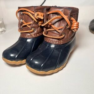 Toddler Sperry saltwater duck Boots